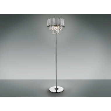 Schuller Lampa podłogowa TIARA 3L chrome / 605014