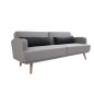 STUDIO Sofa 214cm z funkcją spania kolor szary / 39464