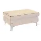 Invicta Pufa MODERN BAROCK musztardowo żółty aksamit 92cm / 44395