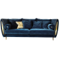 SIPARIO Włoska Sofa 3 osobowa z poduszkami 234cm / ADORA