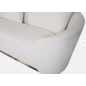 Livin Hill Sofa tapicerowana NUA biały aksamit 220cm / N19-2