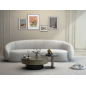 Livin Hill Sofa tapicerowana NUA PERUGIA pudrowy róż aksamit 260cm / N77-25