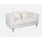 Sofa tapicerowana NUA złamana biel boucle 160cm / N49-1