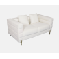 Sofa tapicerowana NUA złamana biel boucle 160cm / N49-1