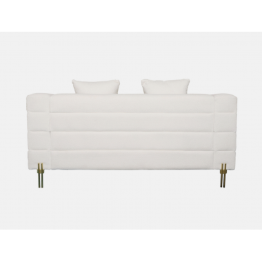 Sofa tapicerowana NUA złamana biel boucle 160cm / N49-1