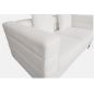 Sofa tapicerowana NUA złamana biel boucle 160cm / N49-1