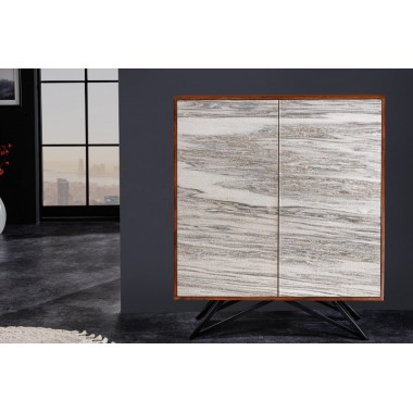 Invicta Komoda MOUNTAIN SOUL kamień naturalny biały 120cm / 43793