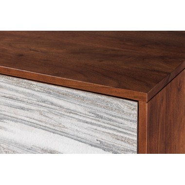 Invicta Komoda MOUNTAIN SOUL kamień naturalny biały 120cm / 43793
