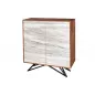 Invicta Komoda MOUNTAIN SOUL kamień naturalny biały 120cm / 43793