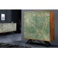 Invicta MOUNTAIN SOUL Komoda wysoka z imitacją marmuru 100cm / 43794 Invicta MOUNTAIN SOUL Komoda wysoka z imitacją marmuru 100cm / 43794