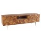 Invicta Szafka RTV Stone Finish 3D Sheesham 160cm / 43448