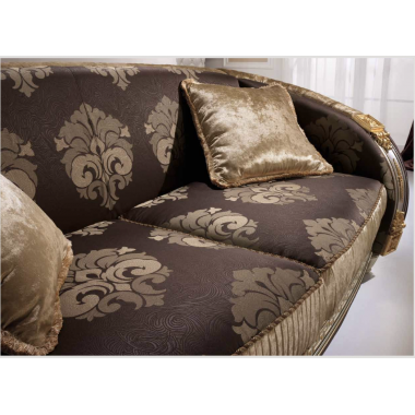 LIBERTY Włoska Sofa tapicerowana 3 osobowa 225 x 95 x 109cm / ArredoClassic