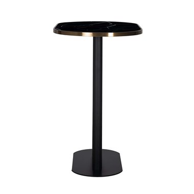 Bar table Zenza oval (Black)