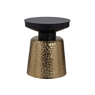 Side table Freddie (Black/gold)