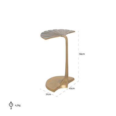 Side table Luisana (Brushed Gold)