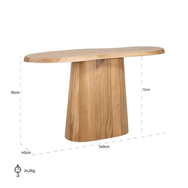 Console Riva (Natural oak)