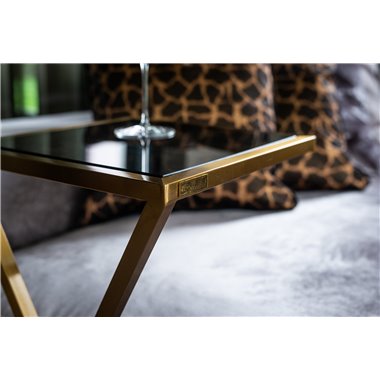 Sofa table Paramount brushed gold (Brushed Gold)