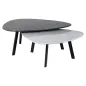 Stolik kawowy Trocadero set of 2 (Black/white) - Richmond