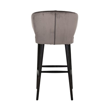 Bar stool Indigo stone velvet (Quartz Stone 101)