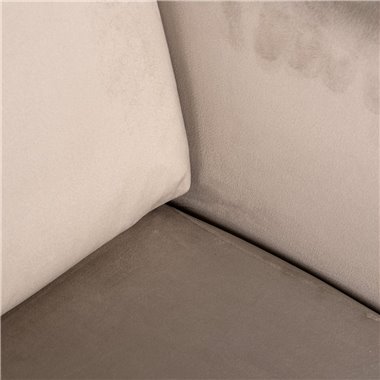 Swivel easy chair Turner khaki velvet fire retardant (FR-Quartz 903 Khaki)