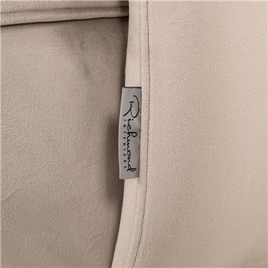 Swivel easy chair Turner khaki velvet fire retardant (FR-Quartz 903 Khaki)