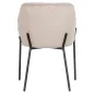 Krzesło Fay khaki aksamit trudnopalny (FR-Quartz 903 Khaki) - Richmond