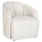 Fotel wypoczynkowy Maryse kremowy fusion (Fusion cream 02). - Richmond