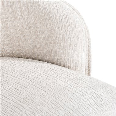Easy chair Maryse cream fusion (Fusion cream 02)