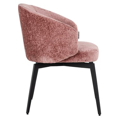 Chair Amphara rose chenille