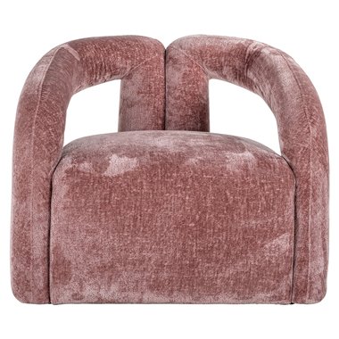 Easy chair Dana rose chenille (Bergen 705 rose chenille)