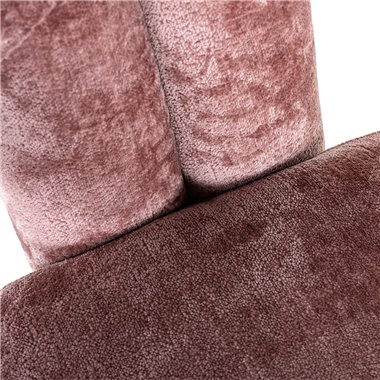 Easy chair Dana rose chenille (Bergen 705 rose chenille)