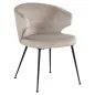 Krzesło Xandra khaki velvet (Quartz Khaki 903) - Richmond