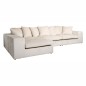 ALCAZAR Sofa 3 osobowa narożna prawa/lewa 360cm / S5135 WHITE CHENILLE