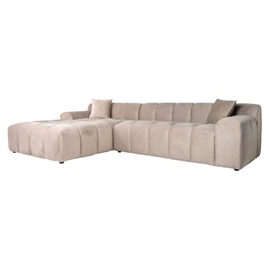 Sofa Cube 3 seater + lounge left (Quartz Khaki 903)