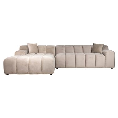 Sofa Cube 3 seater + lounge left (Quartz Khaki 903)