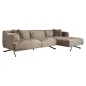 Sofa Donovan 3-osobowa + leżanka prawa (Bergen 104 taupe chenille) - Richmond