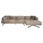 Sofa Donovan 3-osobowa + leżanka prawa (Bergen 104 taupe chenille) - Richmond