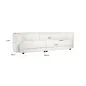 Sofa Davina kremowy fusion (Fusion kremowy 02) - Richmond