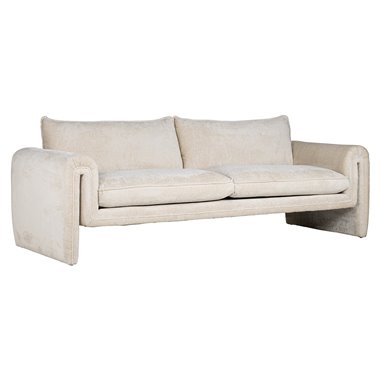 Sofa Sandro white chenille (Bergen 900 white chenille)