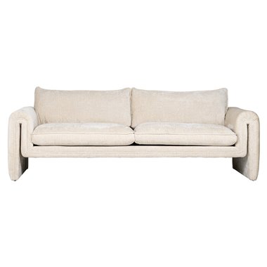 Sofa Sandro white chenille (Bergen 900 white chenille)