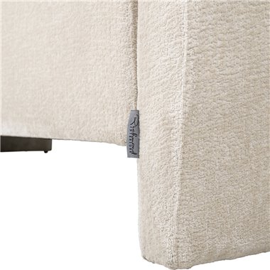 Sofa Sandro white chenille (Bergen 900 white chenille)