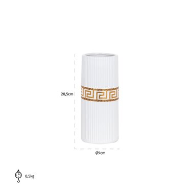 Vase Alida small (White)