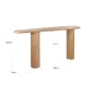 Console Oakley (Natural oak) - Richmond