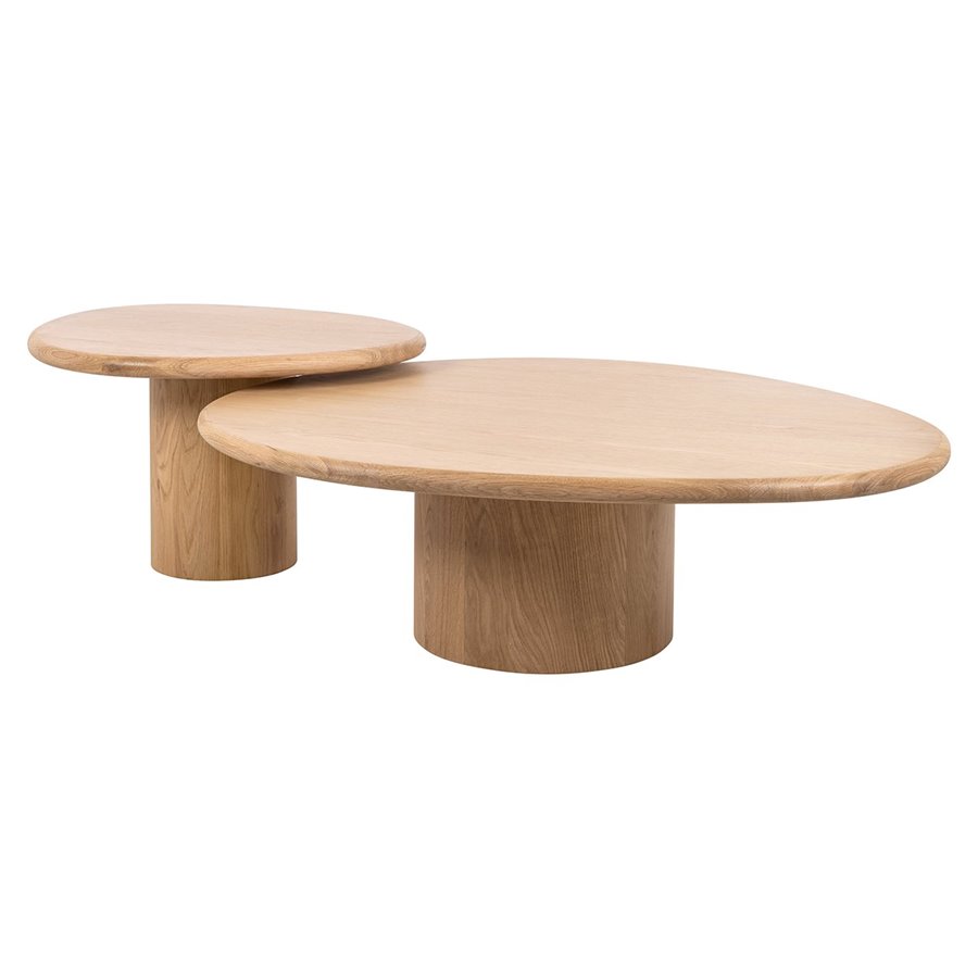 Coffee table Oakley set of 2 (Natural oak) - Richmond Coffee table Oakley set of 2 (Natural oak) - Richmond