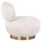 Swivel easy chair Jace lovely cream (Be Lovely 11 Cream) - Richmond