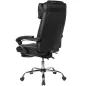 Amstyle Fotel biurowy z rozkładanym podnóżkiem 67cm / SPM1.410