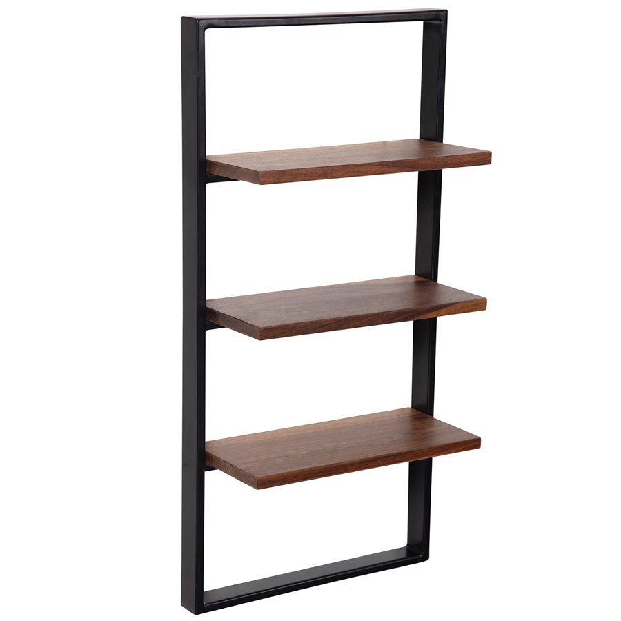 Wohnling Półka wisząca w stylu industrialnym 35 x 70 x 15cm / WL6.719 Wohnling Półka wisząca w stylu industrialnym 35 x 70 x 15cm / WL6.719