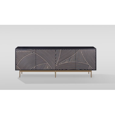 Livin Hill STILIG Komoda RTV granatowa MDF 200cm / ST316