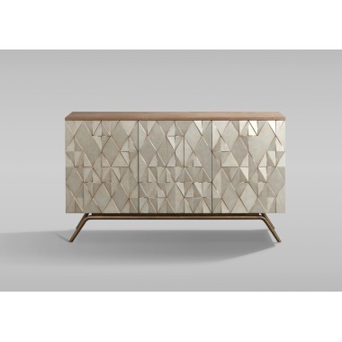 Livin Hill STILIG Komoda szampańskie złoto 3D 150cm / ST803
