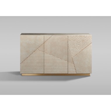 Livin Hill STILIG Komoda szampańskie złoto 3D 150cm / ST801